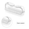 5 Pcs Handle Grip Nail Brush for Cleaning Fingernails, Nail Scrub Brush Fingernail Brush Nail Cleaning Brush with Soft Bristles for Toes and Nails Men Women (S) view 3