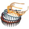 minkissy 6pcs Non- Plastic Headbands Teeth for Girls Soft Matte Finish Light for Daily Wear Parties and Cosplay view 1