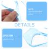 FOMIYES Mascara Guard 2pcs, Mascara Cosmetic Tool, Eyelash Comb Applicator Template, Eyeliner Models Guide Stencil Tool for Daily Professional Use(Random Color) view 4