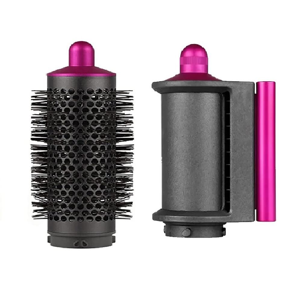 Replacement Smoothing Dryer Attachment for Dyson Airwarp HS01/HS05 Anti-flying Wind Nozzle + Round Volumizing Brush