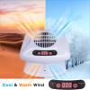 Gegong Air Nail Dryer with Automatic Sensor, 300W Timing Fan Blow for Both Hands and Feet, Warm & Cool Wind Blower Regular Polish, Home Salon Use No Harmful (Light Blue) view 2