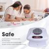 Gegong Air Nail Dryer with Automatic Sensor, 300W Timing Fan Blow for Both Hands and Feet, Warm & Cool Wind Blower Regular Polish, Home Salon Use No Harmful (Light Blue) view 3