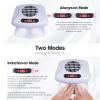 Gegong Air Nail Dryer with Automatic Sensor, 300W Timing Fan Blow for Both Hands and Feet, Warm & Cool Wind Blower Regular Polish, Home Salon Use No Harmful (Light Blue) view 4