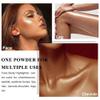 3 Color Glitter Powder Highlighter Makeup,Body Brightens the Natural Three-Dimensional Face Blusher Patting Glitter Powder Highlighter Makeup (01# 02#03#) view 2