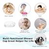 30pcs Disposable Shower Caps - Multi-Purpose Thickening Elastic Bath Cap Plastic Waterproof Clear Shower Cap Bath Shower Caps Women Spa,Men Hair Caps,Home Use,Hotel and Hair Salon, Travel.(Size 52CM) view 4