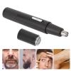 Electric Nose Hair Trimmer, 2 in 1 USB Rechargeable Nose Hair Clipper 360 Degree Rotating High Speed Motor for Face for Men for Ear for Lips view 2