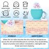 Ice Face Roller Mold, Skin Firming Ice Face Roller Massage Egg Shaped for Neck Arms Legs view 4