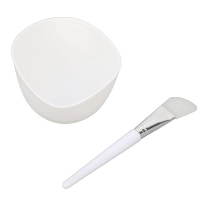 Facial Mask Bowl Set, Foldable Silicone Face Mask Mixing Bowl Set for