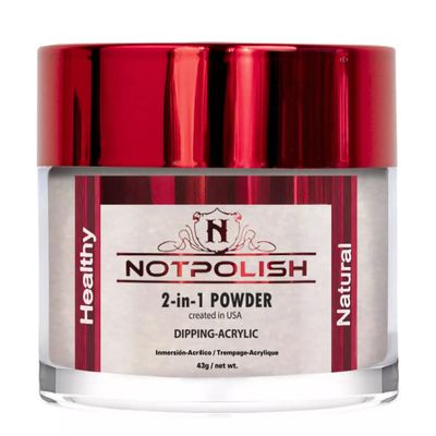 NotPolish - Nail Acrylic/Dip Powder | Glow in The Dark Collection | GLOW 23 CREAMY SUGAR