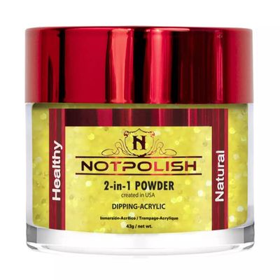 NotPolish - Nail Acrylic/Dip Powder | Glow in The Dark Collection | GLOW 10 LIGHTNING STRIKE