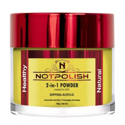 NotPolish - Nail Acrylic/Dip Powder | Glow in The Dark Collection | GLOW 06 BRILLIANT BALLERS