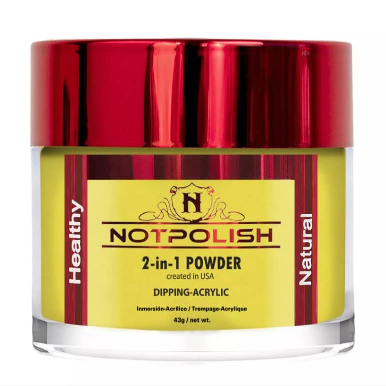 NotPolish - Nail Acrylic/Dip Powder | Glow in The Dark Collection | GLOW 06 BRILLIANT BALLERS