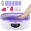 KmaxShip Paraffin Wax Machine for Hand and Feet Treatment - 5000ml Large Capacity Paraffin Wax Warmer with 3.85 lbs Refills, Moisturizing Kit Paraffin Hand Wax Machine - 213pcs Set view 1