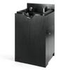 Eastmagic Shampoo Bowl with Cabinet Hair Wash Station with Sprayer Shampoo Backwash Sink Station view 1