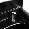 Eastmagic Shampoo Bowl with Cabinet Hair Wash Station with Sprayer Shampoo Backwash Sink Station view 3