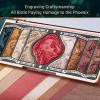 FLORASIS Floral Engraving Phoenix Makeup Palette (01 Gold Brown) view 4