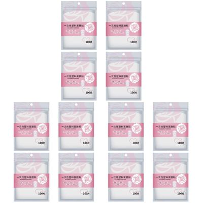 FOMIYES 1200 Pcs Plastic Wrap Mask Plastic Facial Film Hair Towels for Women Stickers Womens Hair Towel Plastic Face Gel Face Moisturizing Face Mask Diy Face Mask Self Made Miss Hydrogels