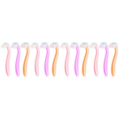 FOMIYES 12pcs Women Body Hair Trimmer for Arms Legs and Intimate Areas Safe Portable Shavers for Smooth Precise Grooming