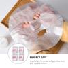FOMIYES Disposable Facial Mask Film Sheets 400Pcs Diy Pre-Cut Plastic Face Mask for Home Spa Skin Care Moisture Retention and Fine Line Reduction view 2