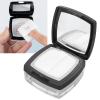 Empty Powder Puff Case leere puderdose Compact Mirror Loose Powder Container empty loose powder container for Travel Use nan view 3