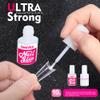 Teenitor Clear Coffin Nail Tips Kit, Clear Nail Tips Half Cover Coffin Fake Nail Tips Long, 500 Pcs Acrylic Half Cover Ballerina French Nail Tips With Glue, Acrylic Nail Clipper view 4