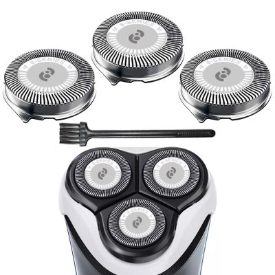 HQ8 Replacement Heads for Philips Norelco Aquatec Shavers, HQ8 Blades Fit Philips Norelco PT720 AT880 AT810 Heads, 3pc-Pack