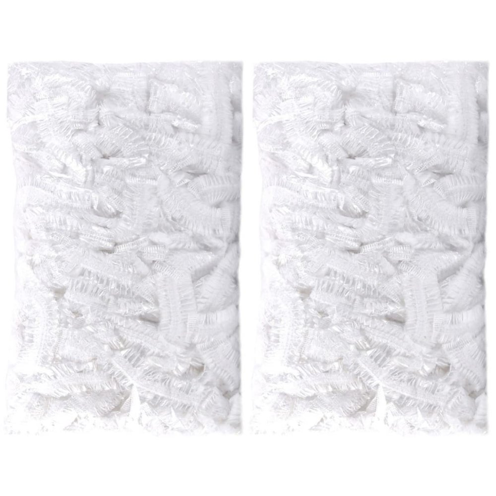 Beaupretty 200pcs Disposable Bath Caps Elastic Band Versatile Hair for Spa Cooking and Showers for Curly and Hair