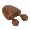 Massage Scraper Wenge 2 Tooth Portable Comfortable Gua Sha Scraper for Face Nose Neck view 4
