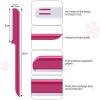 10 Pieces Eyebrow Razor for Women Facial Shaver Razor Brow Shaper Eyebrow Trimmer Dermaplaner Shaping Tool with Cover (Rose Red) view 2