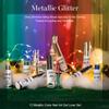 RARJSM Metallic Nail Art Gel Liner Black Silver Rose Gold Blue Green Red view 3