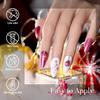 RARJSM Metallic Nail Art Gel Liner Black Silver Rose Gold Blue Green Red view 4