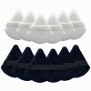 12Pcs Triangle Powder Puff, Makeup Powder Puffs for Face Powder, Velour Setting Powder Puff with Triangle Shape, Perfect for Under Eyes and Nose, No Creasing & Caking view 1