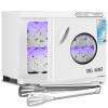 Hot Towel Cabinet 23L Large Capacity - JXSDLIY Professional Spa Hot Towel Warmers for Facials Towel Heater for Salon Beauty Hotel Bathroom Home Use Steam Towel Warmer with See-Through Window (white) view 1