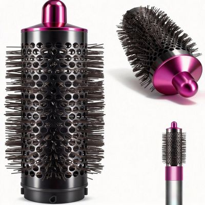 Round Volumizing Brush for Dyson Airwrap HS01 HS05 HS08 Hair Styler Limp Flat Hair Volumizer Attachment Tool, Part No. 969489-01 970750-01