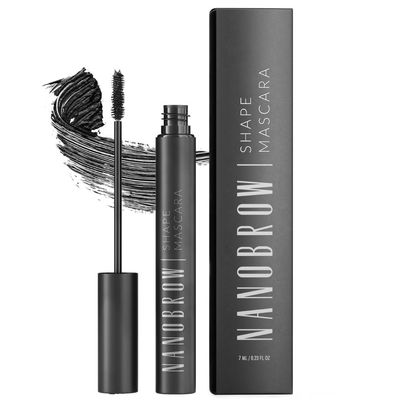 Nanobrow Shape Mascara Black - mascara for eyebrows, perfect brow definition, easy brow styling