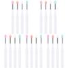 Beaupretty 20pcs Lipstick Silicone Lipstick Lip Mask Makeup Use Eyeshadow Applicators Compact Portable view 1