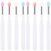 Beaupretty 8pcs Silicone Makeup Brushes Eyeshadow Lip Brush for Women Stackable Makeup Tools view 1