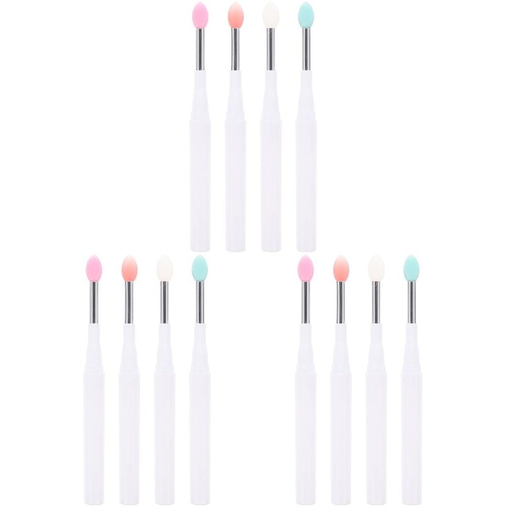 Beaupretty 12pcs Makeup Brushes for Women Lip Eye Shadow Foundation Concealer Brush Kit Beauty Supplies for Birthday