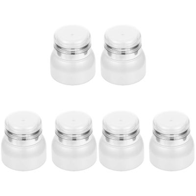 minkissy 6pcs Airless Pump Lotion Bottles Multipurpose Cosmetic Containers for Travel for Cream Serum and Essential Oils Each and Convenient Design