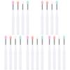 minkissy 20pcs Soft Silicone Lip Brush Eyeshadow Applicators Makeup Brush Non-slip Essentials view 1