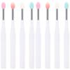 minkissy 8pcs Lipstick Silicone Brush Makeup Eyeshadow Applicators Lip Brush Lip Compact Portable for Women view 1