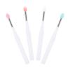 minkissy 8pcs Lipstick Silicone Brush Makeup Eyeshadow Applicators Lip Brush Lip Compact Portable for Women view 3