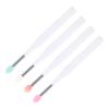 minkissy 8pcs Lipstick Silicone Brush Makeup Eyeshadow Applicators Lip Brush Lip Compact Portable for Women view 4