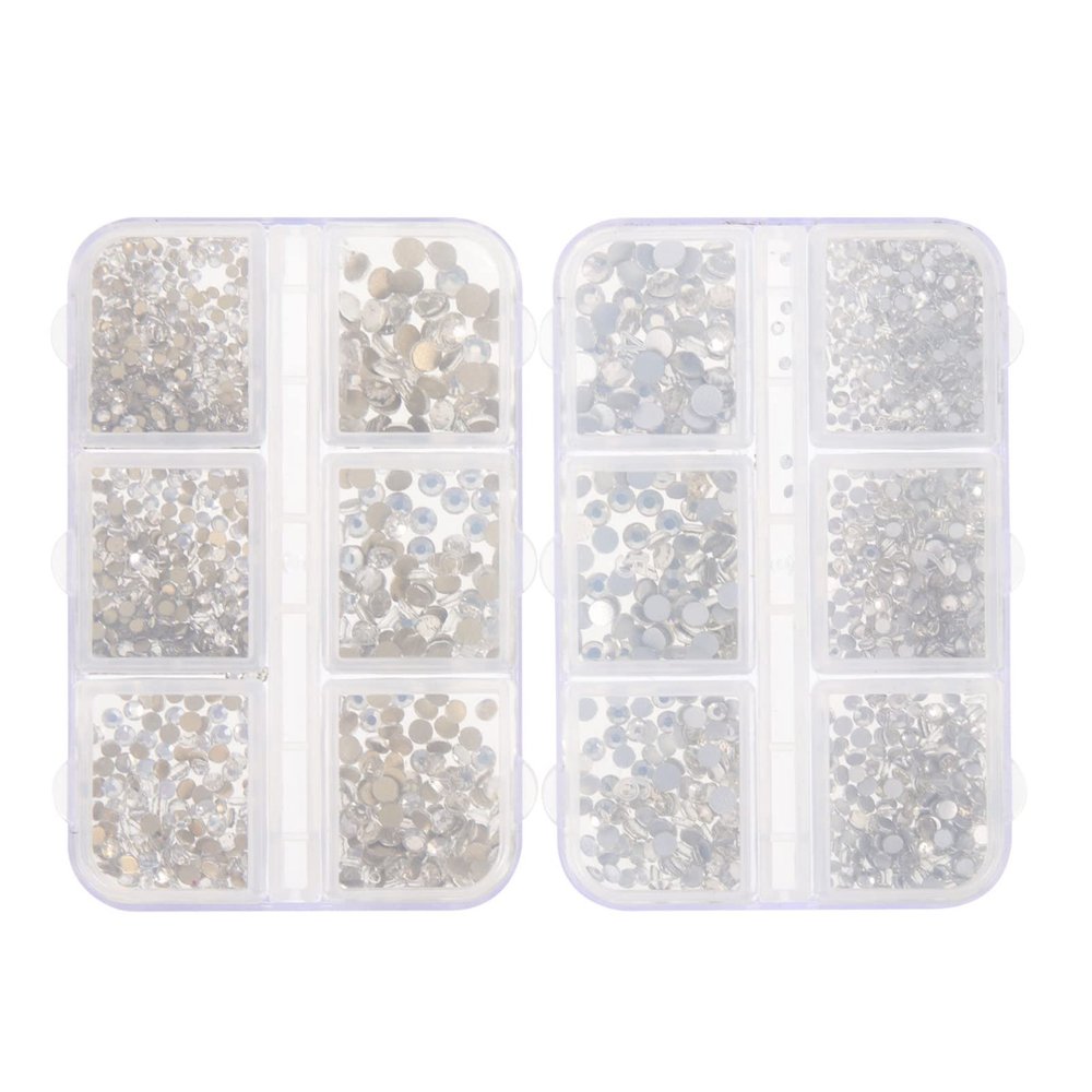 minkissy Shiny Rhinestones Nail Art Charms for Projects Includes Mixed Gems for Manicure for Nail