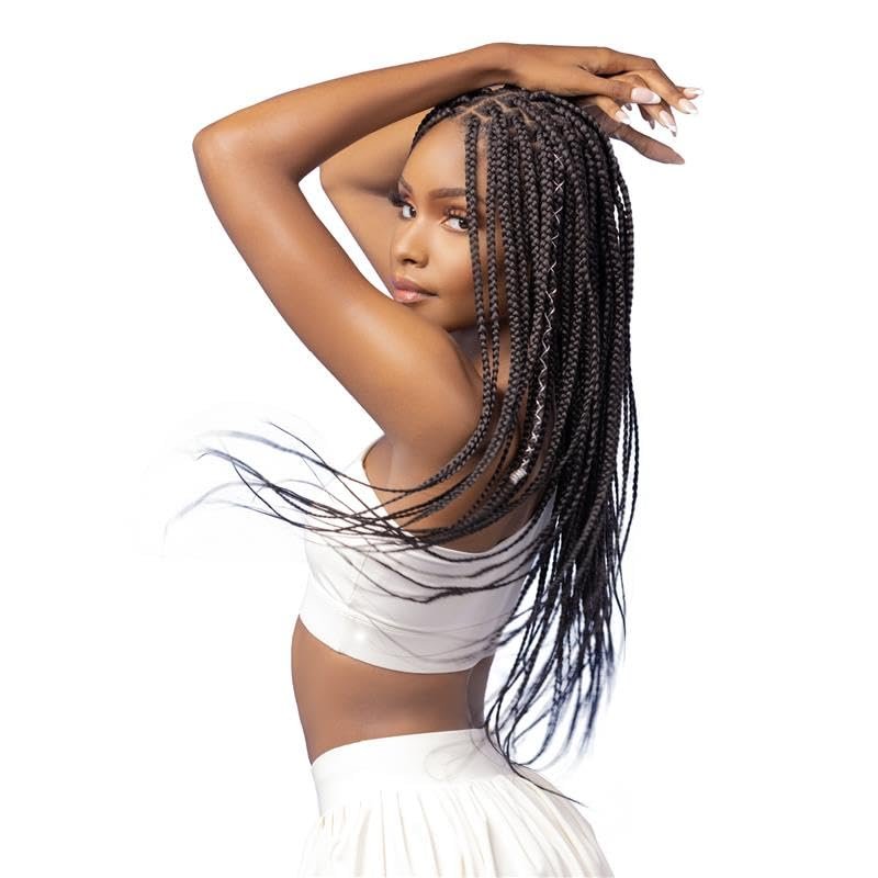 Sensationnel Ruwa Prestretched Braiding Hair-3X 48in,3pk SM1B/PURPLE/PINK