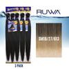 Sensationnel Ruwa Prestretched Braiding Hair-3X 48 Inch,3 pack SM1B/27/613 view 2