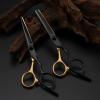 Professional Hair Cutting Shears, 6 Inch Professional JP 440c 6cr Steel Rose Gold Cut Hair Scissors Cutting Barber Haircut Thinning Shears Hairdresser Scissors Set (Color : Set) view 2