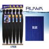 Sensationnel Ruwa Prestretched Braiding Hair-3X 48 Inch,4 pack BLUE view 2