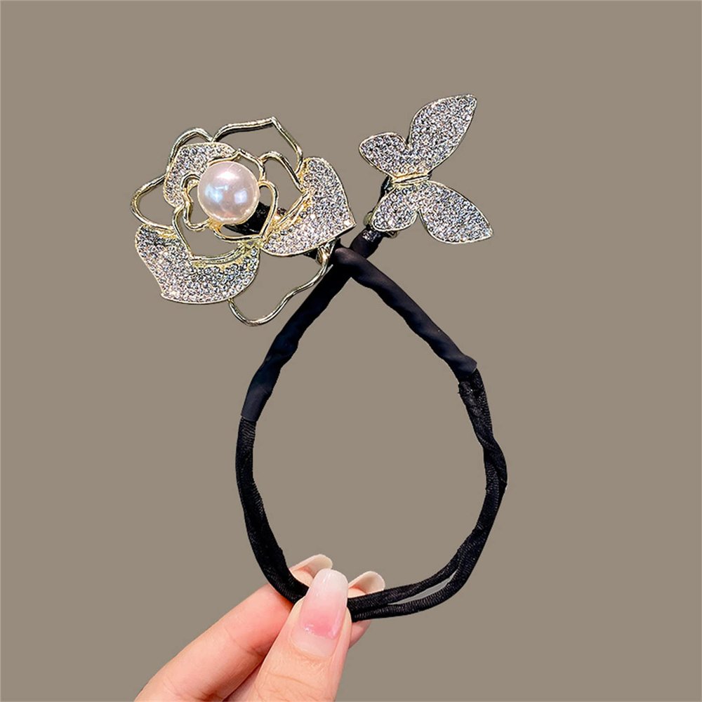 ANGUOEY Elegant Lazy Hair Curler,Elegant French Hairpin, Twist Hairstyle Bun Hair Accessories,Magic Clip-On Bun Shaper,French Twist Hairstyle Bun Hair Accessories for Women Girls1pcs