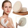 2 Packs Naturals Loofahs Pad Exfoliating Body Scrubber Bath Exfoliating Made with Natural Shower loofa Sponge Clearner Pad Exfoliator Washcloth Shower Puff Body Face Back Skin Care Tool (Beige-B) view 3